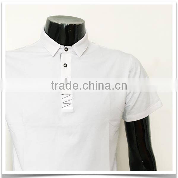 cotton and spandex men's polo t shirt