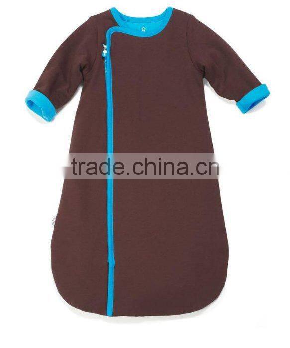 2014 Wholesale Plain Dyed Baby Sleeping Bag With Sleeve