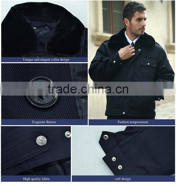 Security Guard Dress/ Uniform Of Security Guard Winter Security Jacket/Coats