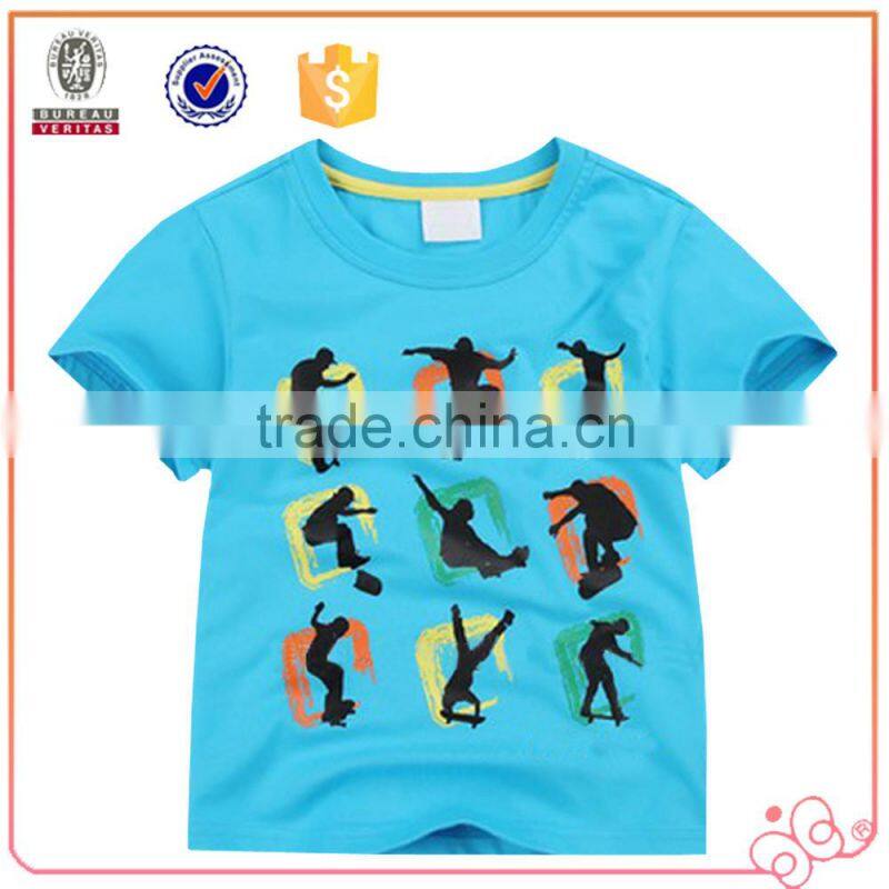 China supplier OEM service two piece printed child clothes set