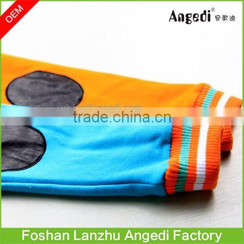 Boy's winter apparel designed hoody baseball jacket fashion and brand designs street boys' overcoat