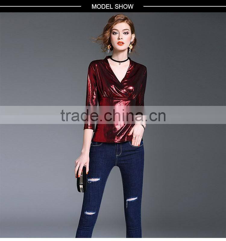 Maxnegio woman 2017 latest fashion top design best selling products in usa