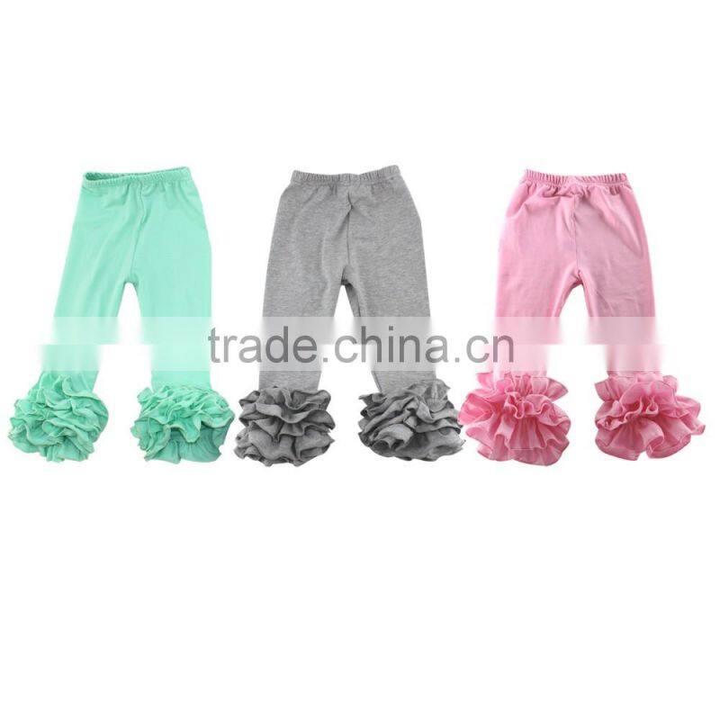 New Arrival Baby 100% Cotton Ruffle Shorts Cute Kids ruffles Pants Baby Pants For Baby Girl Trousers