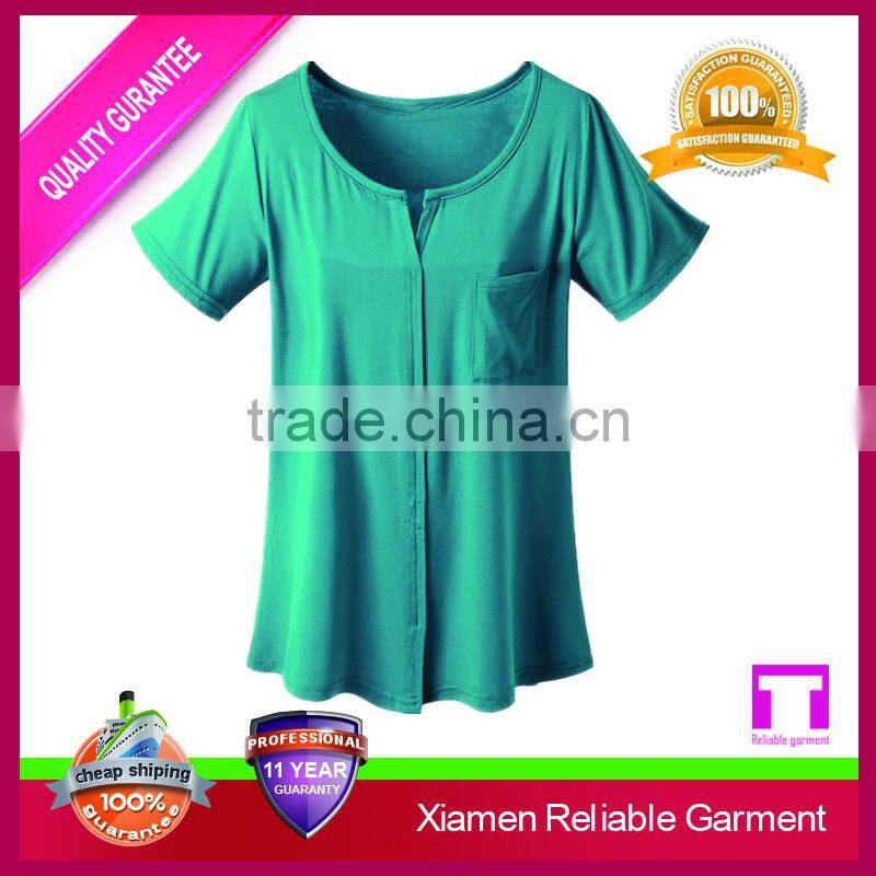 High quality brand fashion dip dye colour changing t shirt