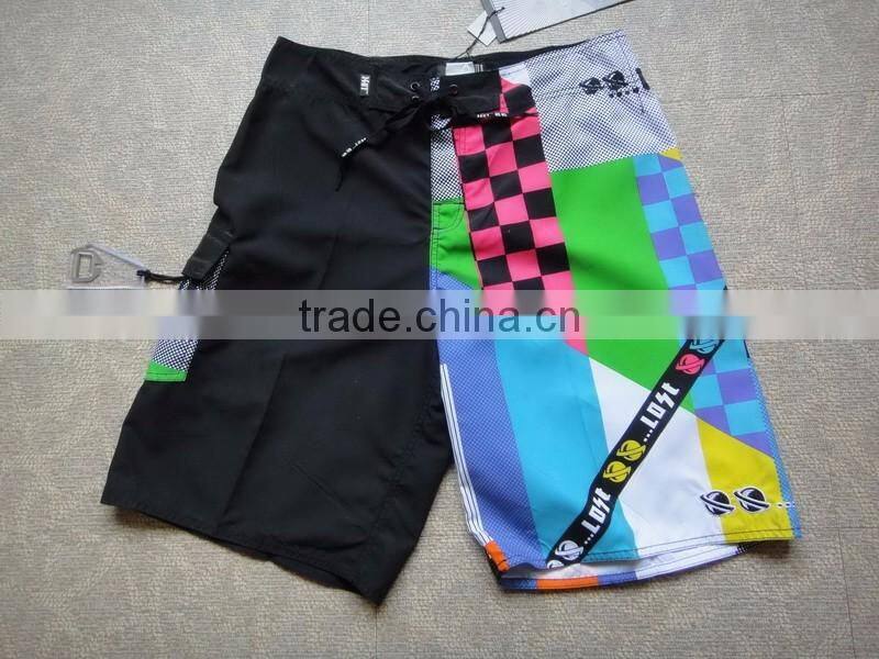 Waterproof Mens Custom Crossfit Shorts/Nylon Spandex Sports cool Shorts