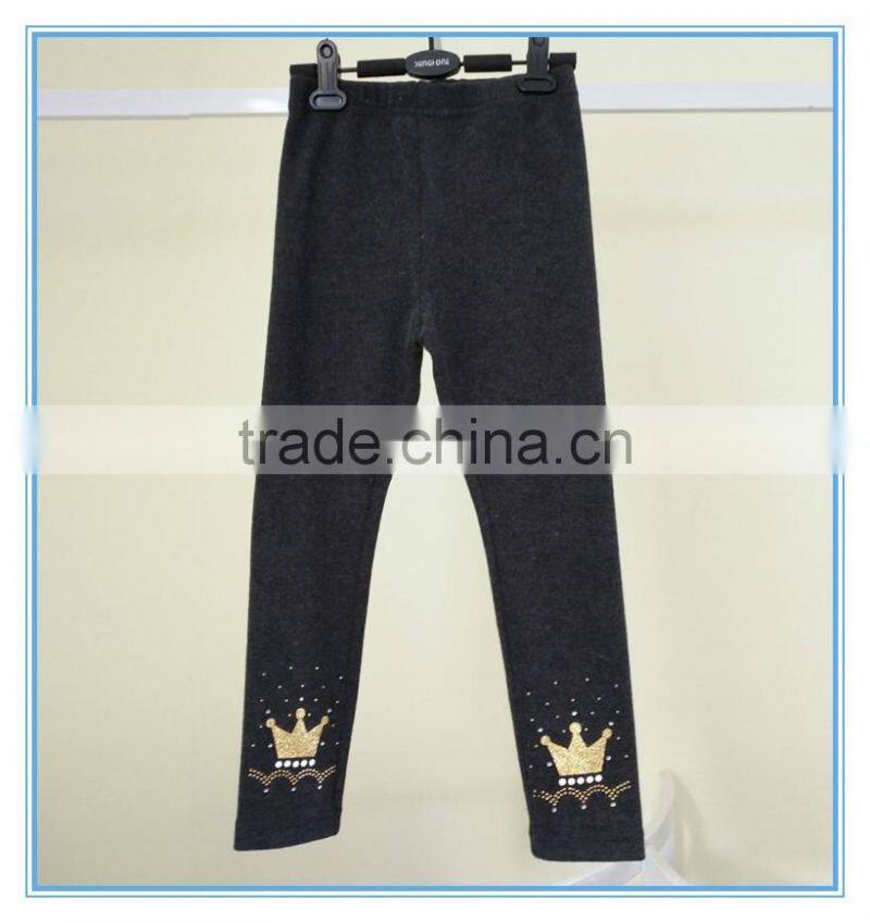 2016 winter baby girls custom kids leggings, new pants design for girl, wholesale children kids fitness leggings