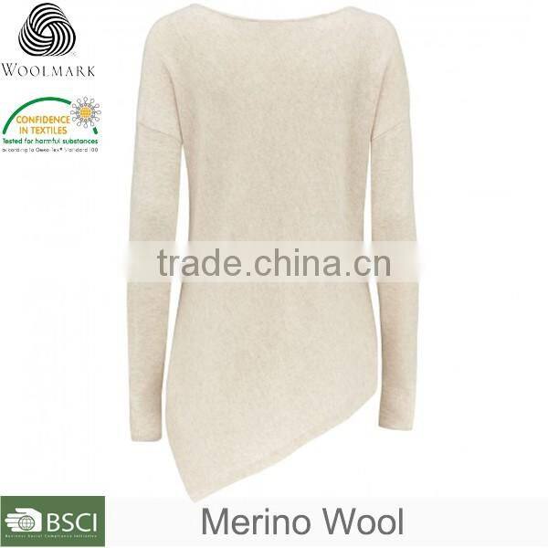 Women sweater wholesale cotton V-neck sweater