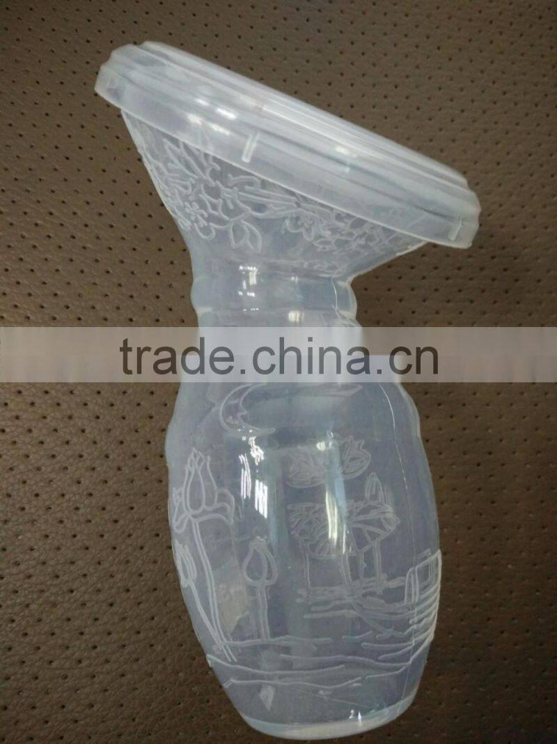 Silicone breast pump pattern lids Silicone BPA,PVC,Phthalate and lead Free