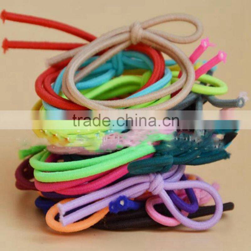 High Quality Knot Hair Rope, Elastic Hair Ties