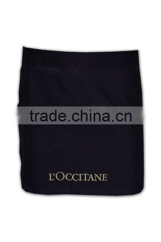2015 design wholesale promotional solid color disposable apron