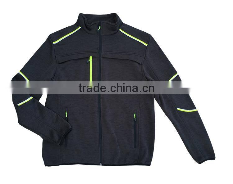 Mens outerwear wear collars knit garment