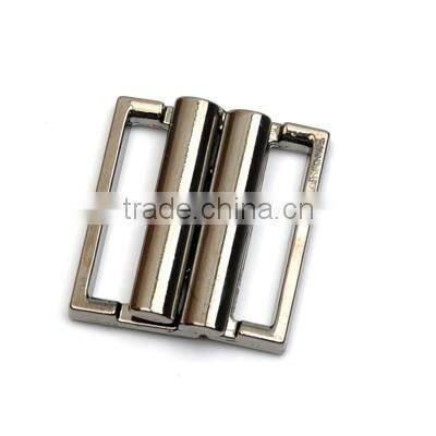 19.5mm metal alloy down coat belt buckle waist cummerbund elastic strap buckle nickle,black,gold BK-090