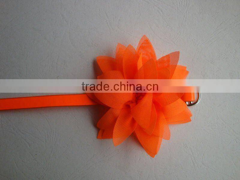 Fashion flower belt for kid girls