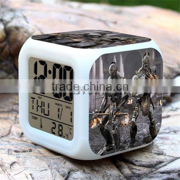 The Avenger Digital alarm clock LED clocks colorful change alarm clocks for children