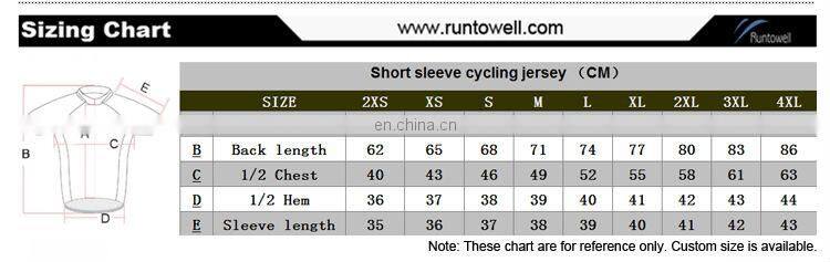 Mens hot promotional custom sublimation cycling jersey