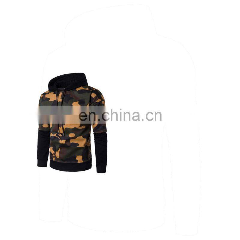 wholesale unique style camo polar fleece hoodie