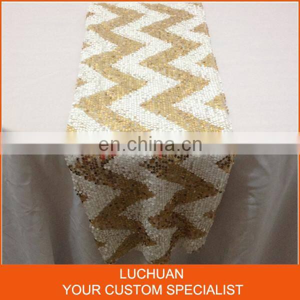 Fancy Wedding Or Christmas Decorative Crochet Table Runner