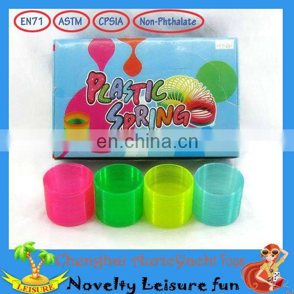 spring jumping toy,funny rainbow springs toy,twinkling spring toys ZH0906777