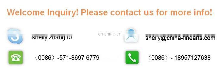 17cm Black Wooden Handle Large Painting Knife