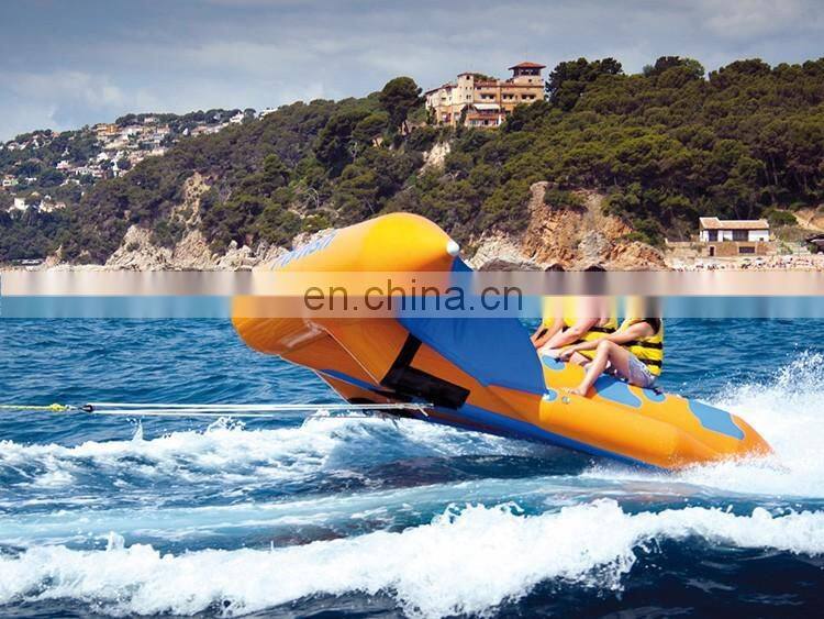 Beach surfing flying fish towable inflatable water tube