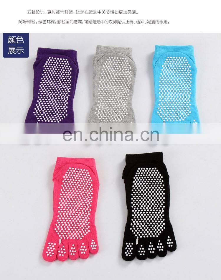 Toe Separator Socks Yoga Sports GYM Half Toe Socks#YG-09