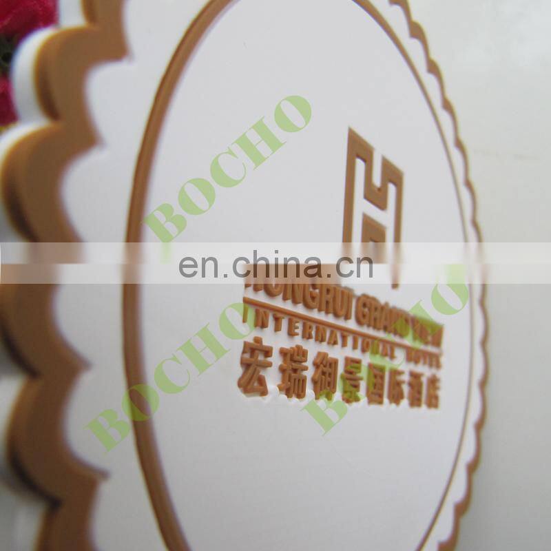 rubber coaster with logo for promotional
