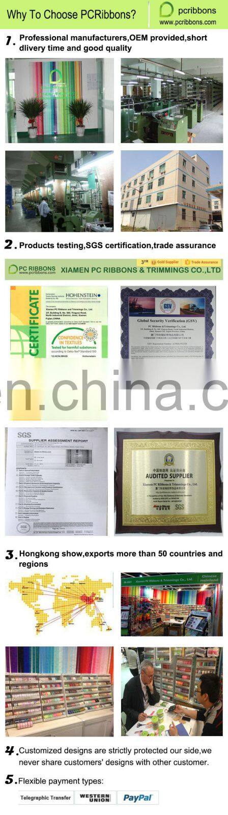 Wholesale ribbon jacquard webbing