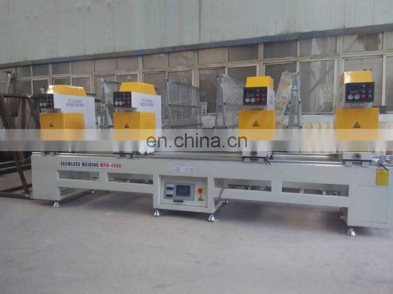 UPVC Window Four-head Seamless Corner Welding Machine