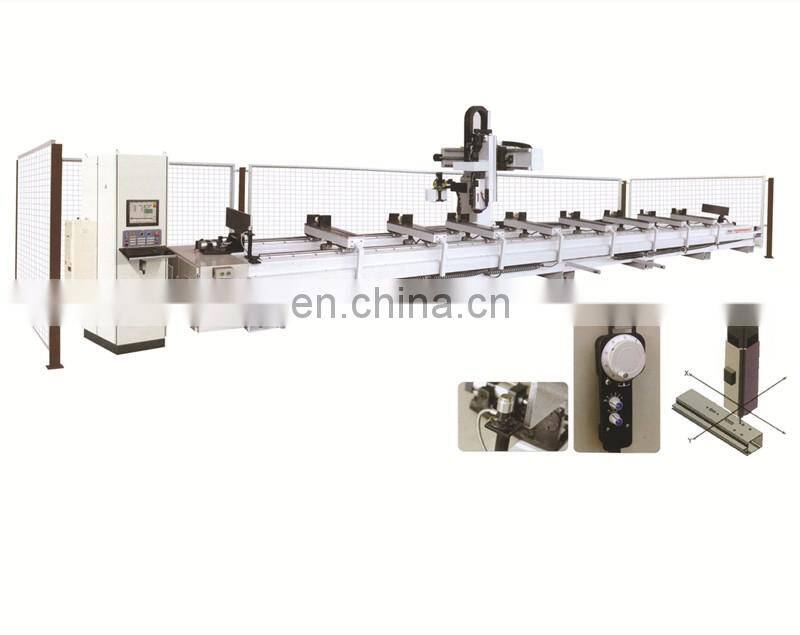 3 axis cnc machine center drilling and milling machine for aluminum fabrication