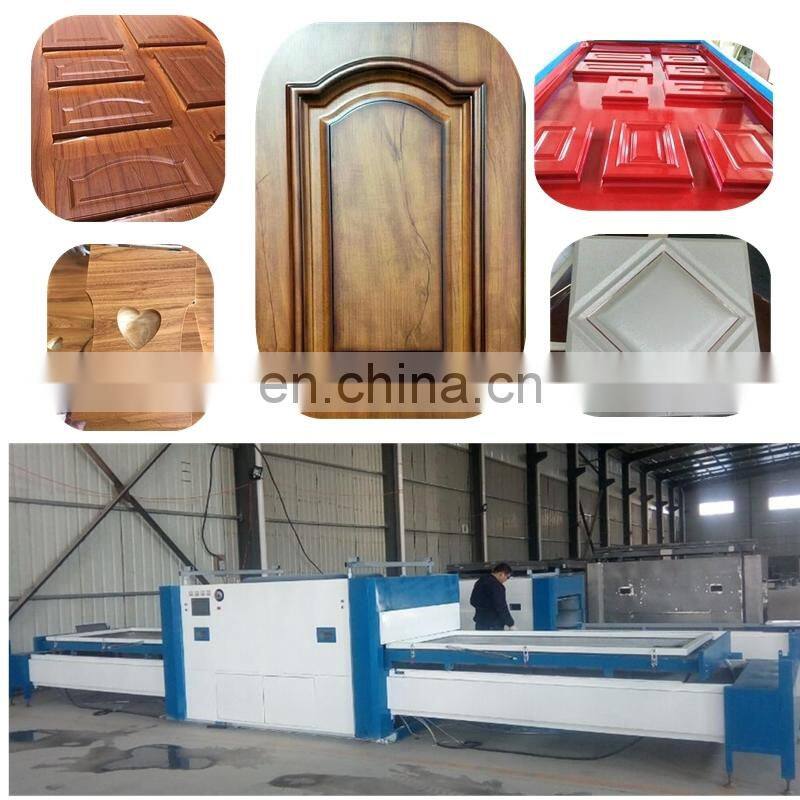 PVC film laminating machine on the door MDF panel vacuum membrane press machine 038