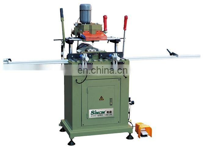 pvc doors and windows triple drilling machine