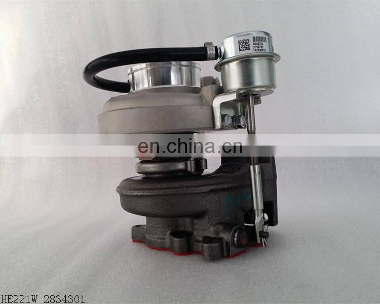 HE221W turbocharger for Cummins turbo 2834301 W1506149502A