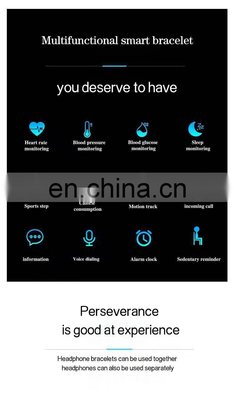 Smart Watch Best Watch For Women Custom Wireless Bluetooth Headset 2 In 1 Touch Screen Digital Android Watch Smart Manufacturer