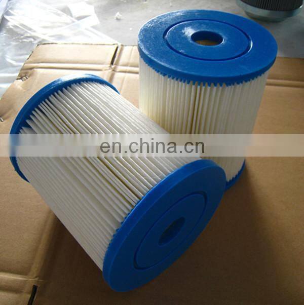 Low cost manufacturing plants 60" Swimming pool water spa filter cartridge for pet swimming pool