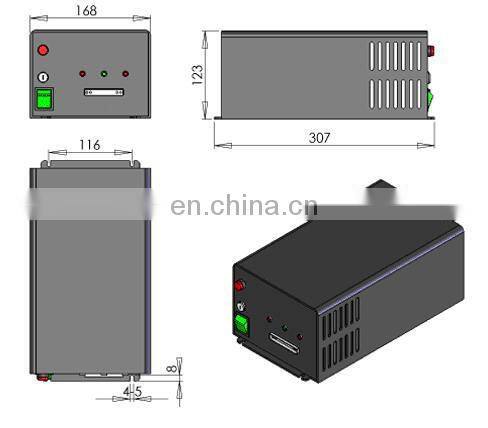CNI 5W 671nm DPSS Red Laser