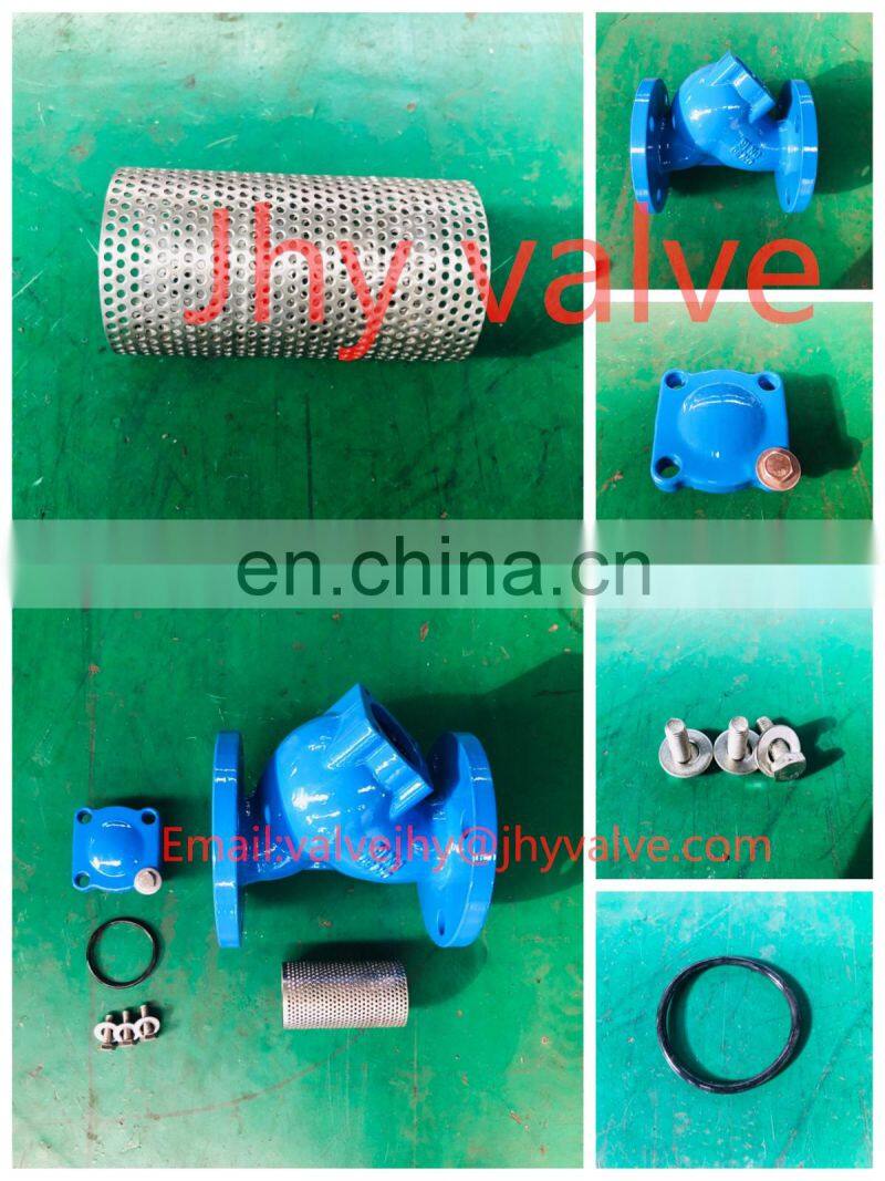 4 inch Cast Iron Flange Din Standard Y Type Strainer