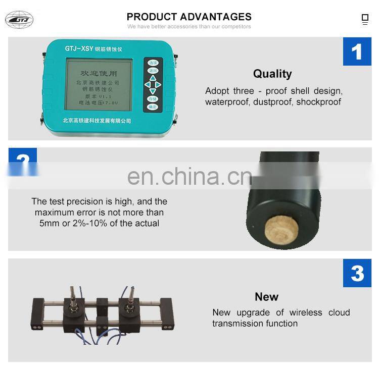 Factory Price Wireless Data Transmission Concrete Crack Depth Integrated Gauge Detector