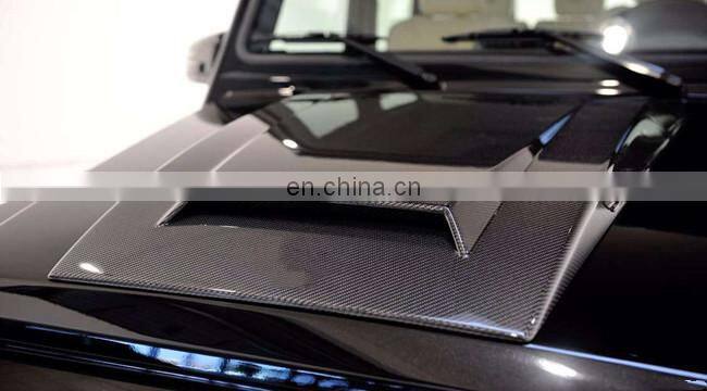 W463 B-style hood fit for MB G-CLASS W463 G500 G550 G55 G63 to B-style W463 carbon fiber hood scoop