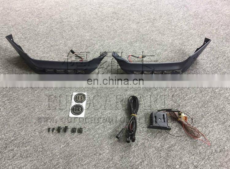 G-CLASS W463 G350 G500 G63 G65 front lip lamps 2017y PP material