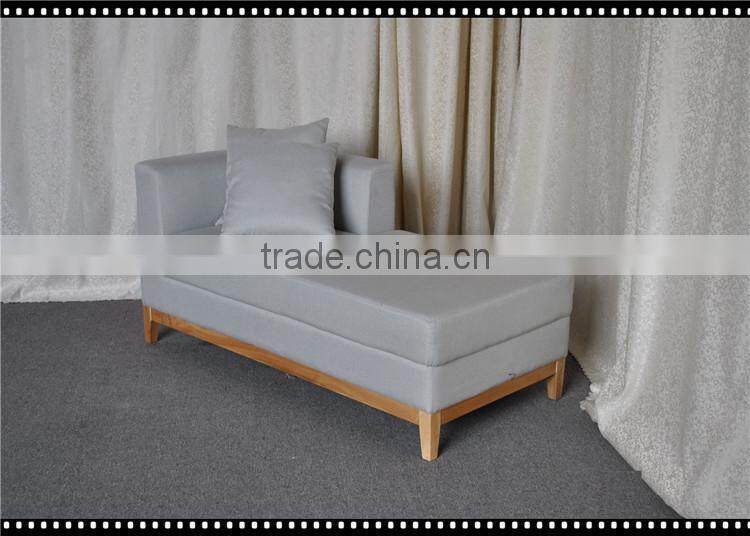 Country style fabric living room sofa chair