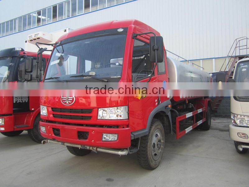 10ton FAW water tank truck