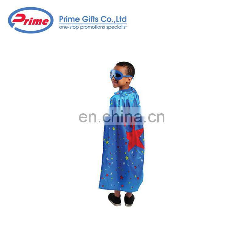 Wholesale Satin Children Superhero Cape with Your Logo