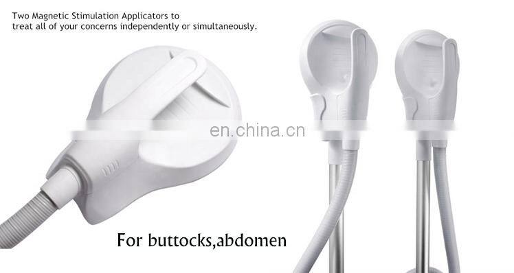 Hot selling 4 handle high intensity electromagnetic RF muscle building fat burning magnetic thin machine