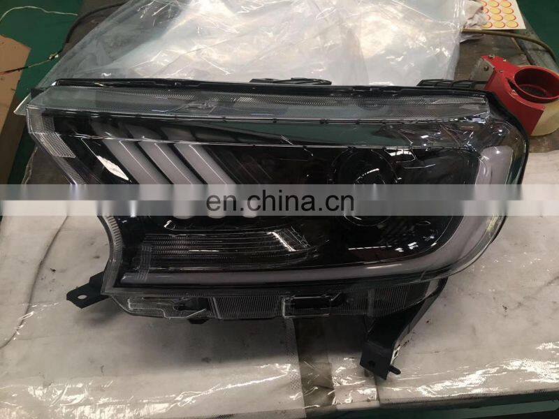 High quality factory price mustang style LED headlights front lamp head lamp for Ranger T7 T8