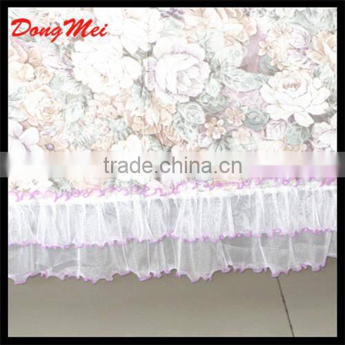 Table cloth with lace,stain fabric table cloth,table cloth factory