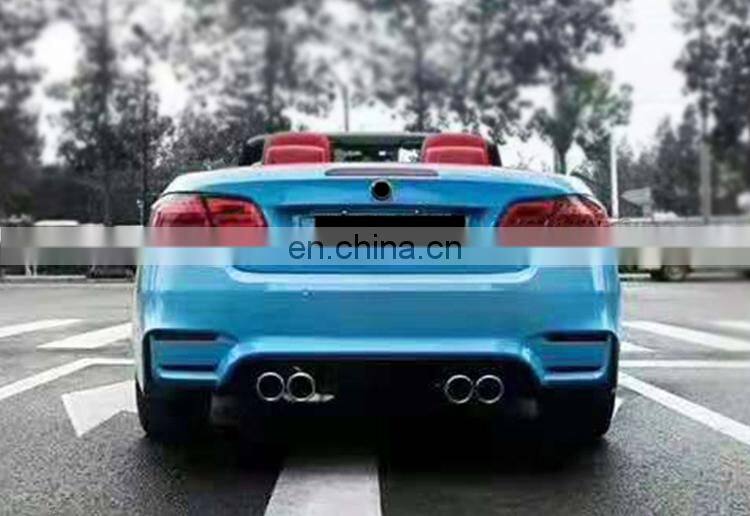 RD Professional Supplier MT Sport Bumper Hood Fender Side Skirts For BMW E90 M4 2005-2012 Body Kit