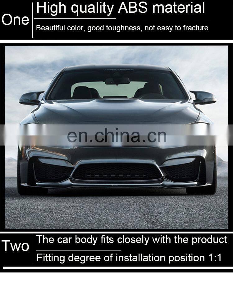 Runde Fashionable Design ABS And Carbon Fiber Material Grille For BMW 4Series F32 F33 F36 M3 M4 Front Grille