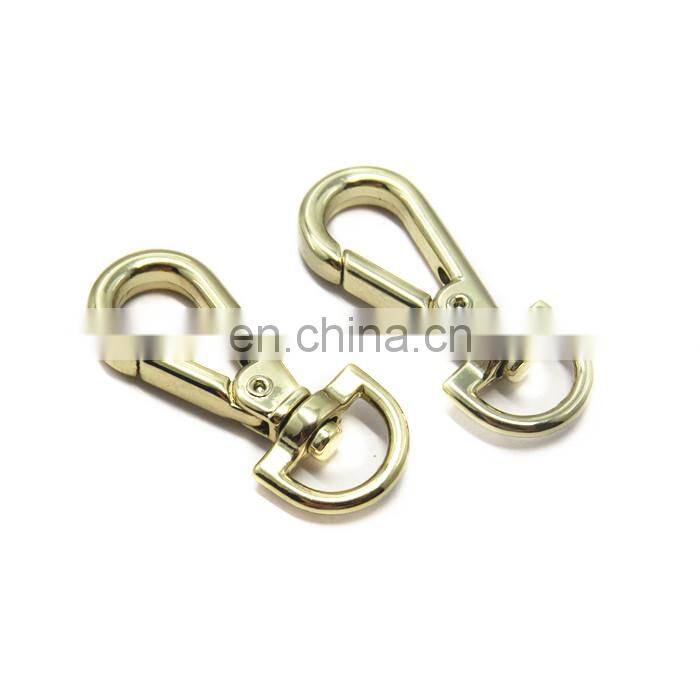 20mm Free Sample Cheap Price Metal D-Ring Snap Hook For Keychain