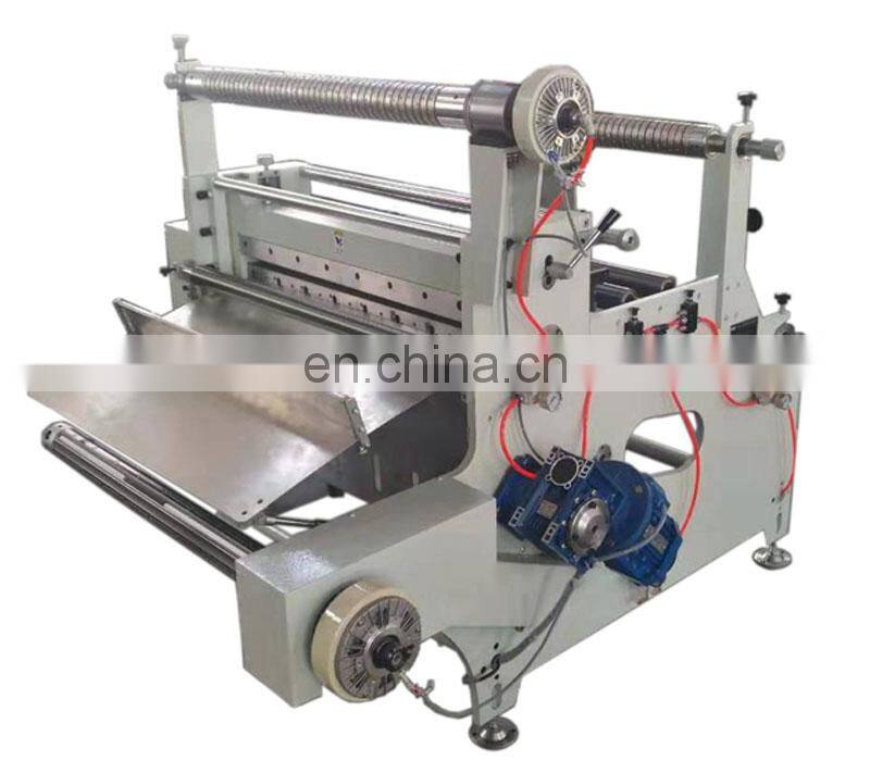 PVC vinyl polyester film roll to sheet cutting machine with laminating function