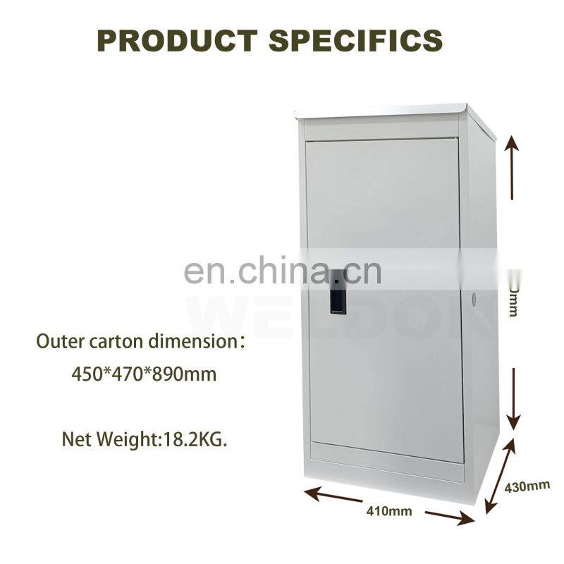 Outdoor parcel dropping Stainless Steel Large Smart Parcel Delivery Drop Post